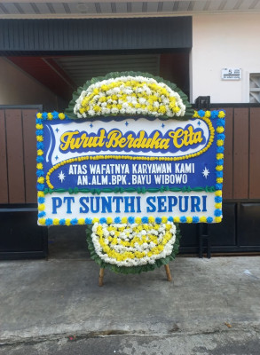 Papan Bunga Duka di Tamiang Hulu