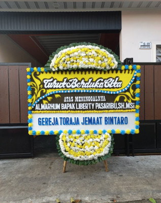 Papan Bunga Duka di Tamiang Hulu